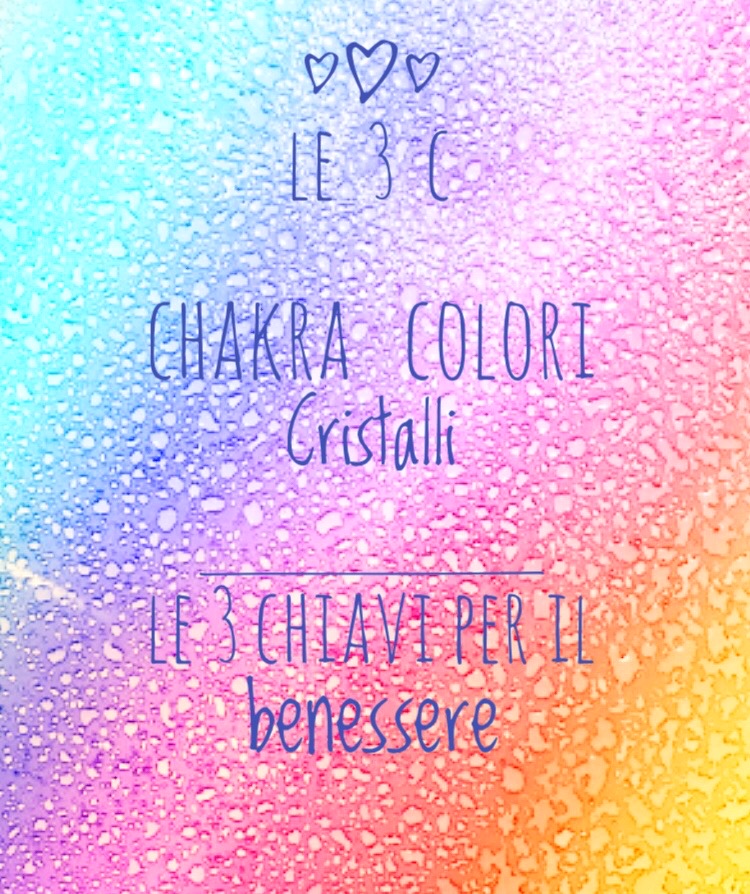 Chakra Colori Cristalli